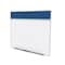 Ghent Combo Whiteboard/Bulletin, Mag Por/Vnyl, Styl A, 5 ft H x 12 ft W, Navy SPC512A-V-195 - alternate 1